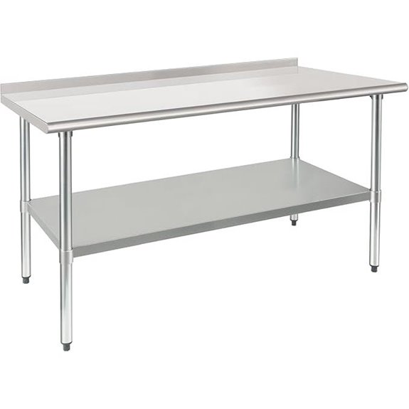 HARDURA Stainless Steel Work Table 30x60 NSF Commercial