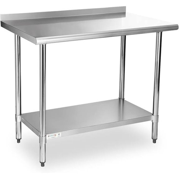 STABLEINK NSF Stainless Steel Work Table 36x24