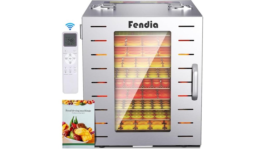 stainless tray food dryer