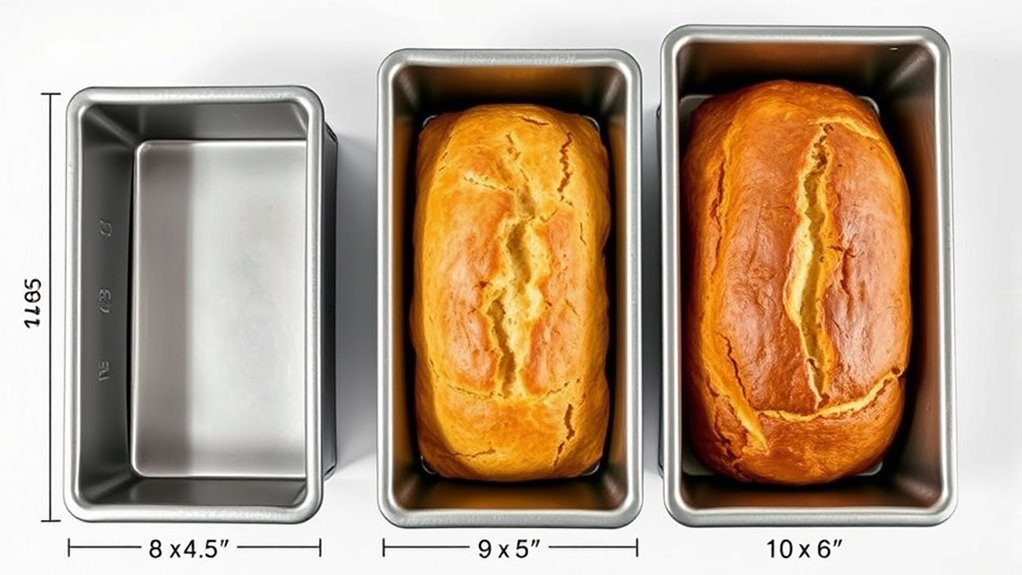standard loaf pan dimensions