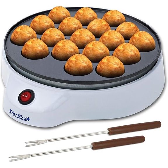 StarBlue Takoyaki Maker with Free Picks