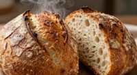 steam enhances bread crust