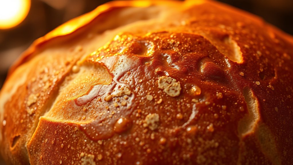 steam enhances dough expansion