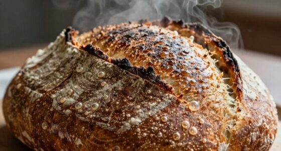 steam enhances oven spring