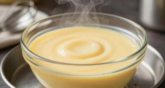 steam ensures even setting