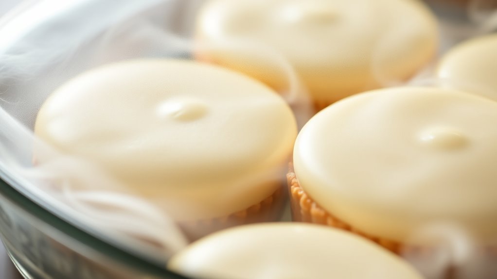 steam promotes even baking