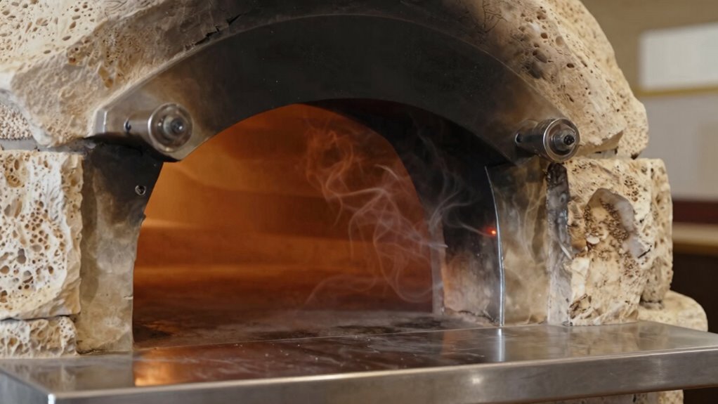 stone and steel heat transfer