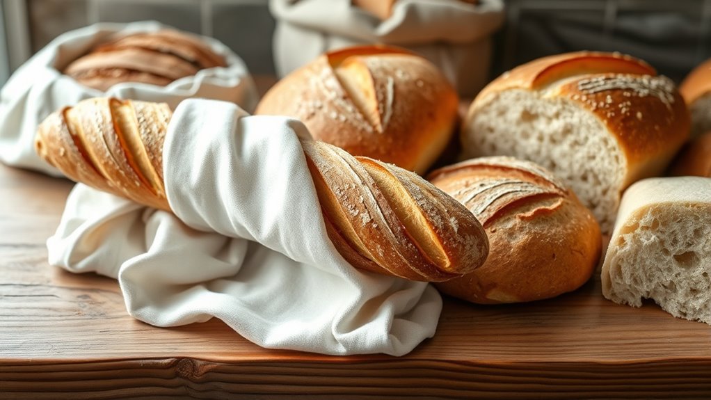 store breads appropriately accordingly