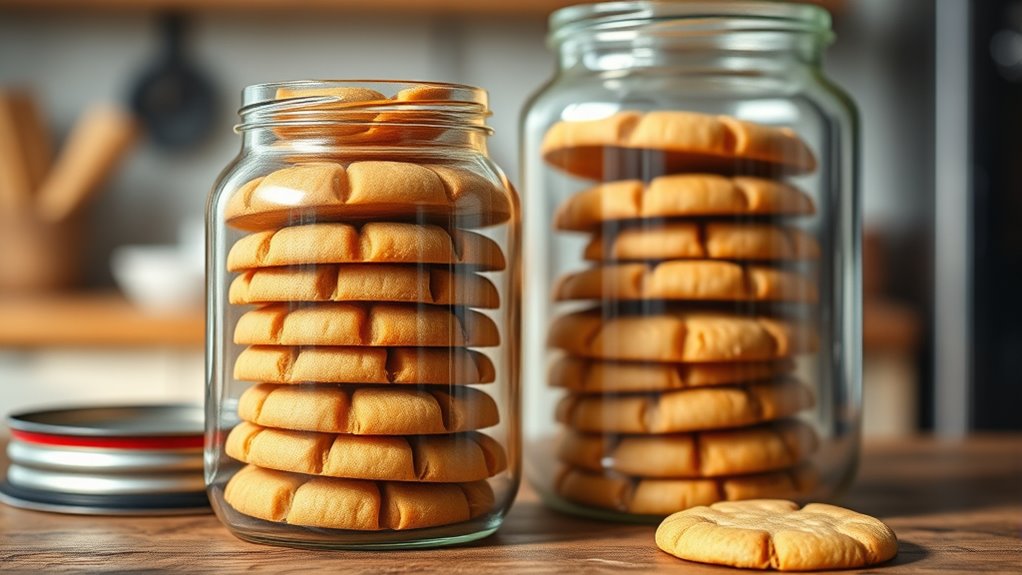 store cookies at consistent cool temperature