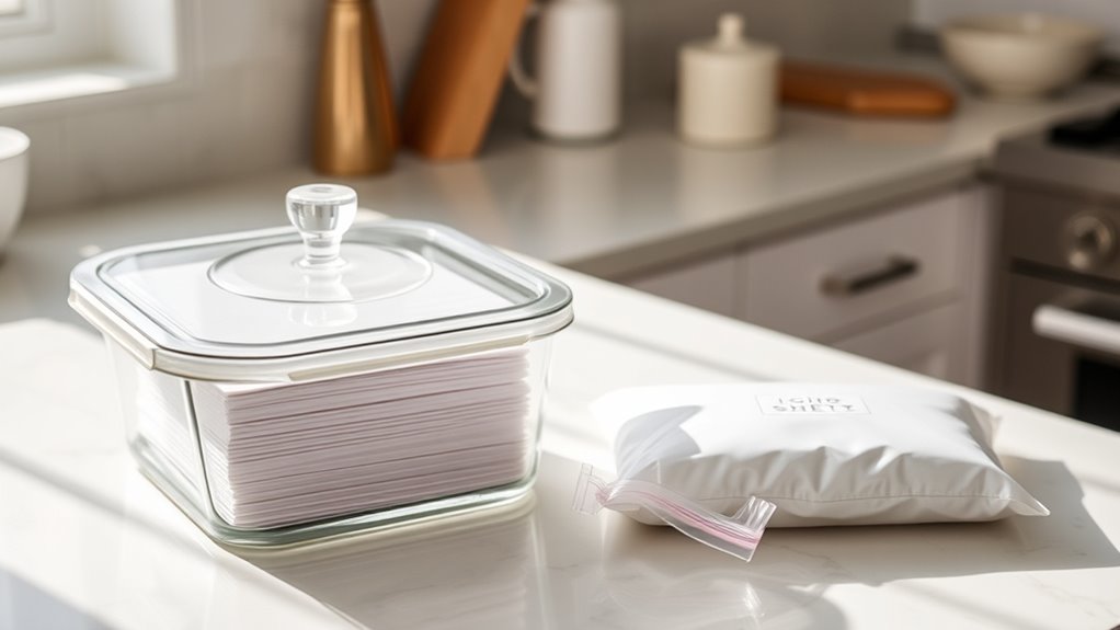 store sheets in proper environment