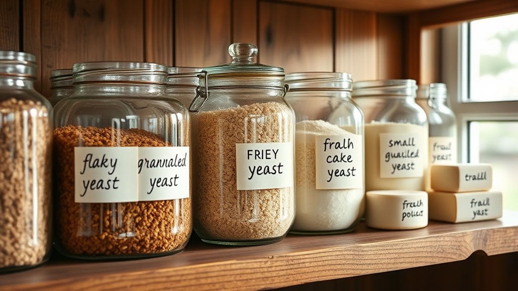 store yeast properly to maintain vitality