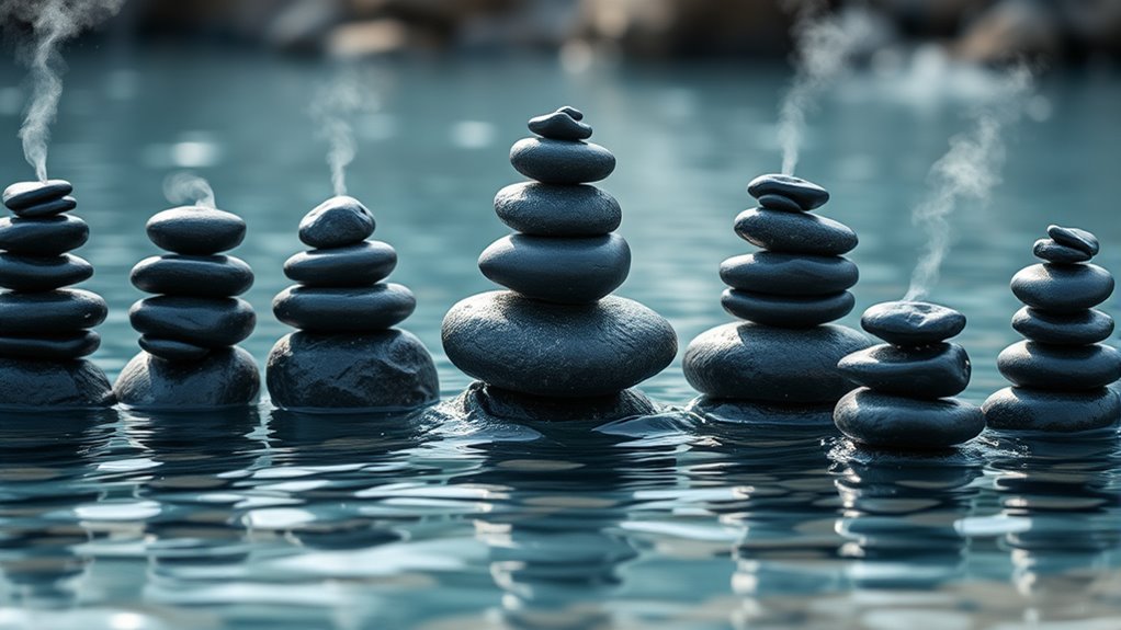 strategic stone placement enhances heat