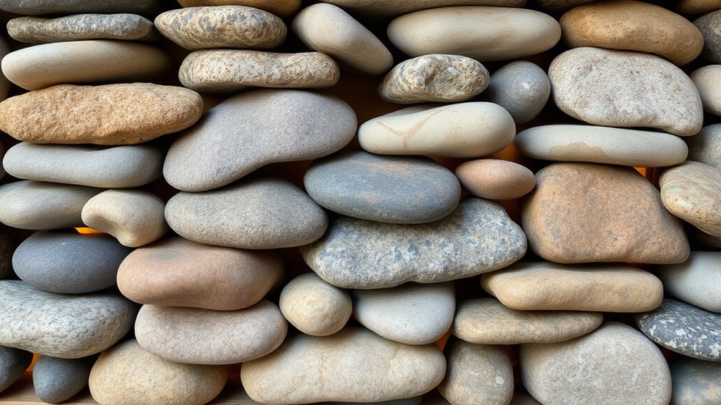 strategic stone placement enhances heat