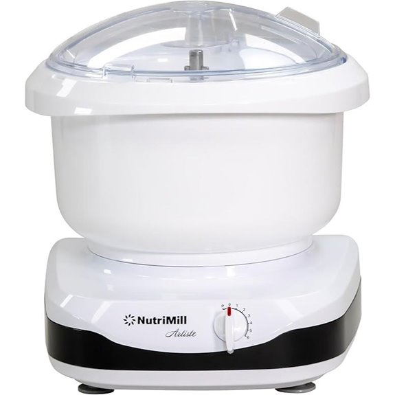 NutriMill Artiste Stand Mixer with Dough Hook