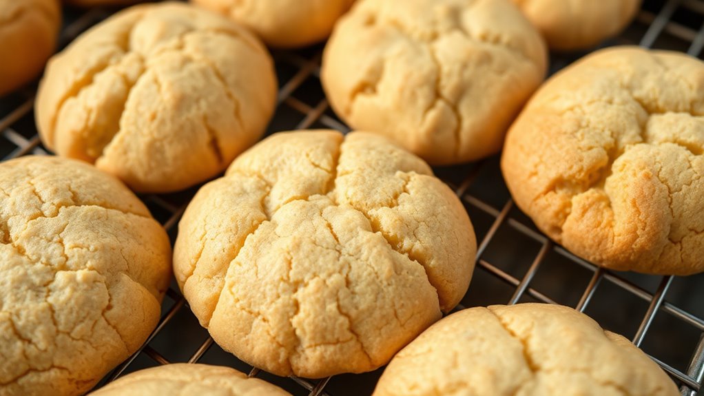 sugar type influences cookie texture