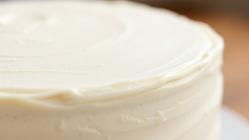 surface looks smooth and matte