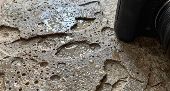 surface moisture causes sticking