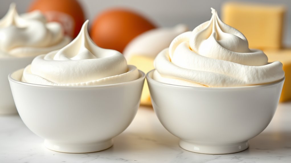 swedish and italian buttercreams