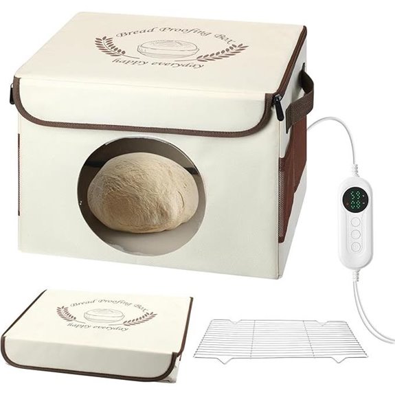 Bread Proofing Box with Temp Control & Timer