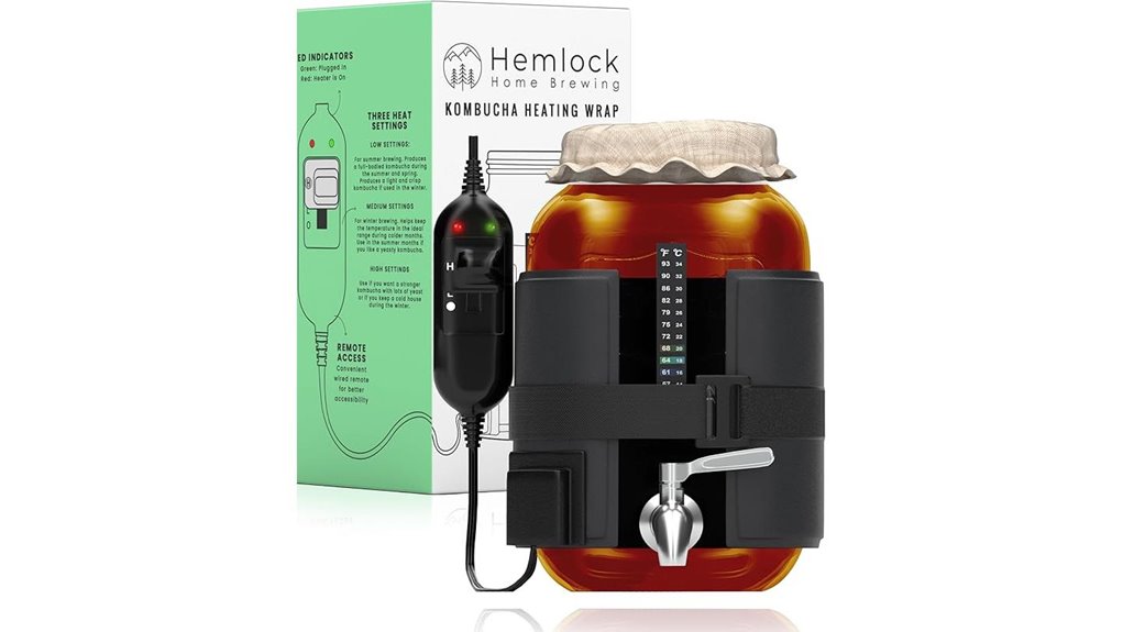 temperature controlled fermentation wrap