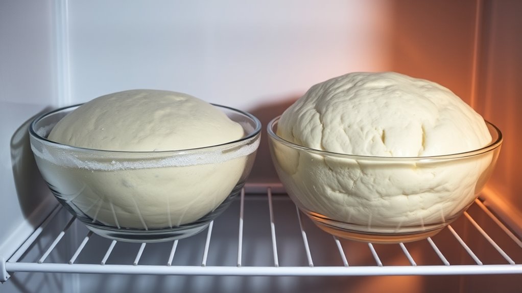 temperature controls flavor development