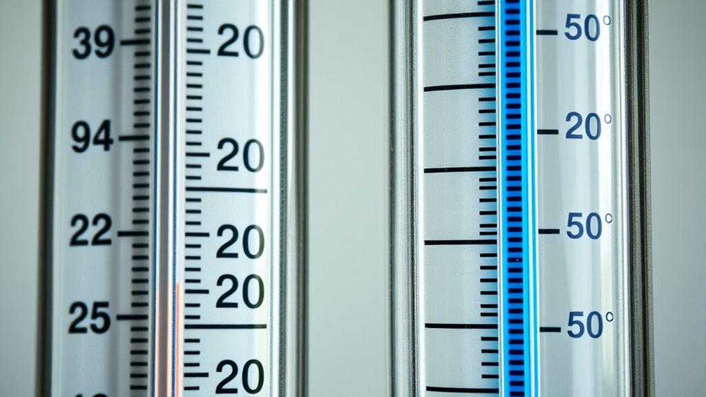 temperature scale origins and differences