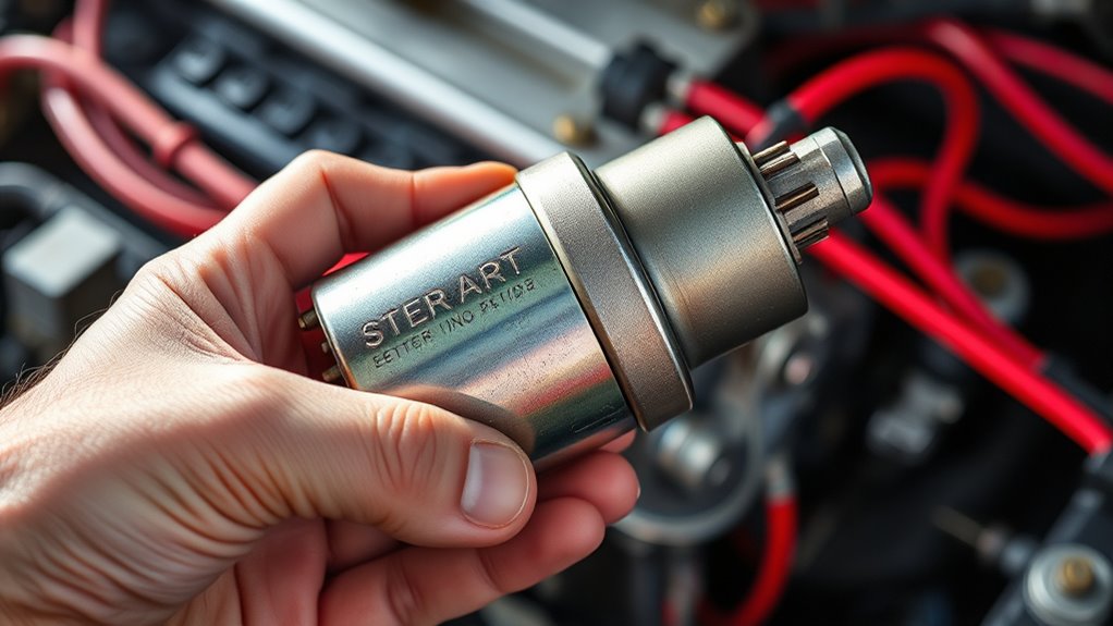 test starter motor with multimeter