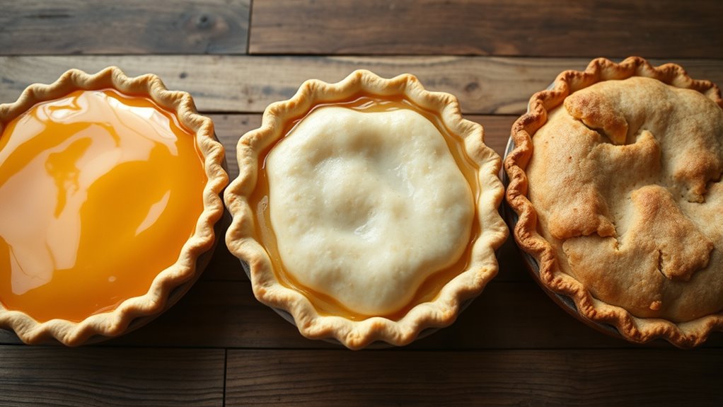 thickeners shape pie texture