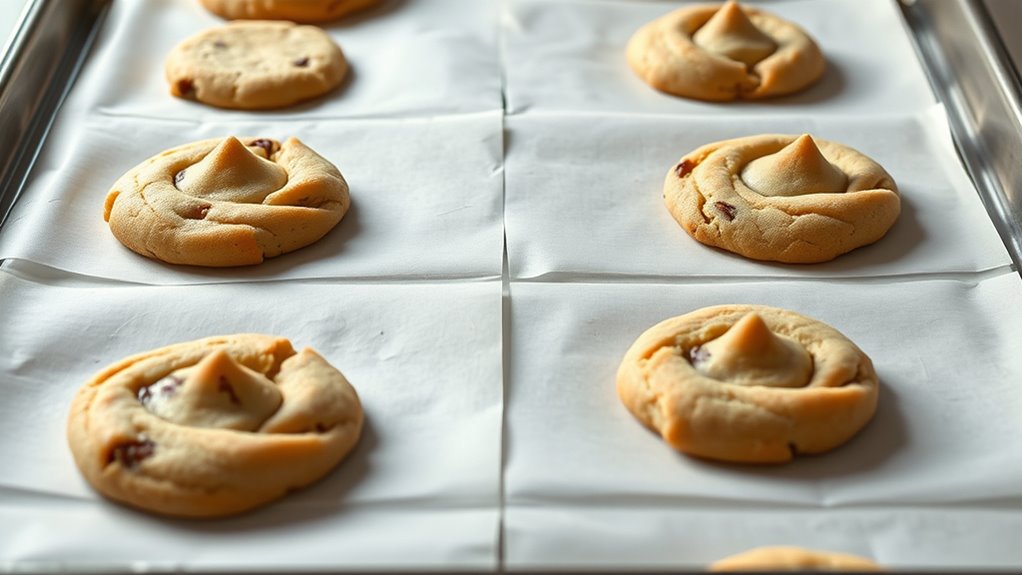 thicker pans ensure even baking