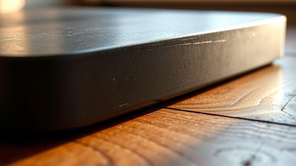 thicker steel improves heat retention