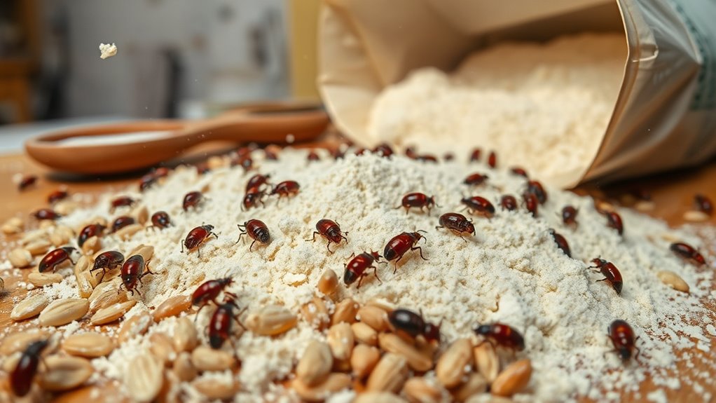 tiny pantry pest signs