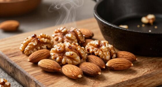 toast nuts carefully avoid burning