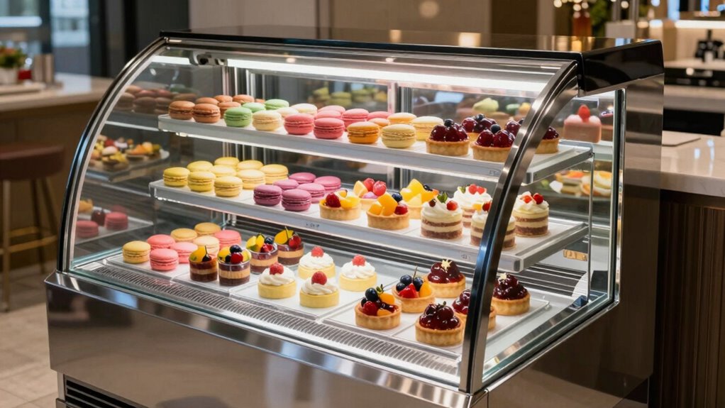 top 14 dessert display cases