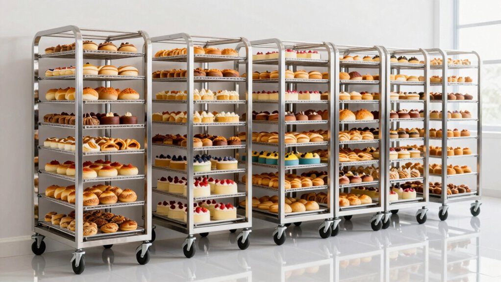 top bakery rolling cart options