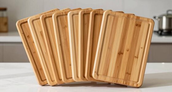 top bamboo knife cutting boards