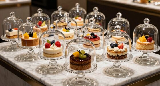 top cake dome stand selection