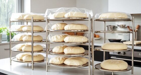 top dough proofing racks