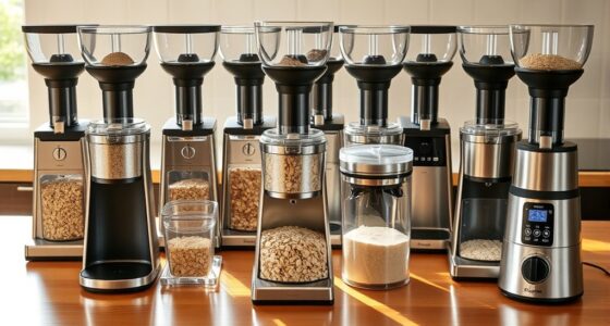 top electric oat grain mills