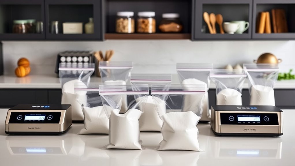 top flour sugar sealers