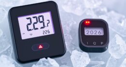 top freezer temperature devices