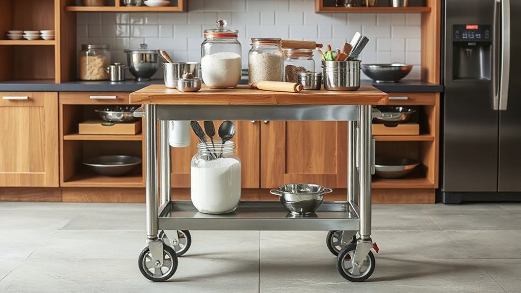 top heavy duty baking carts
