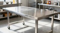 top heavy duty baking tables