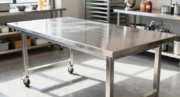 top heavy duty baking tables