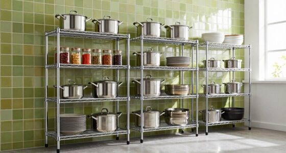 top heavy duty kitchen shelves