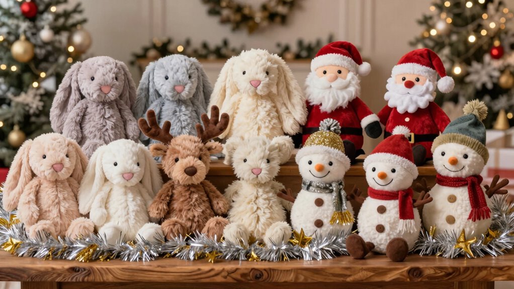top jellycat christmas toys
