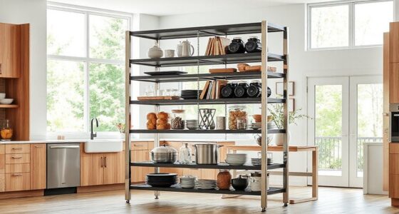 top kitchen racks with outlets