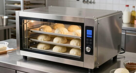 top large batch dough proofers