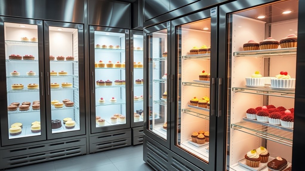 top pastry dessert refrigerators