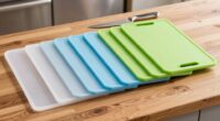top plastic knife cutting boards