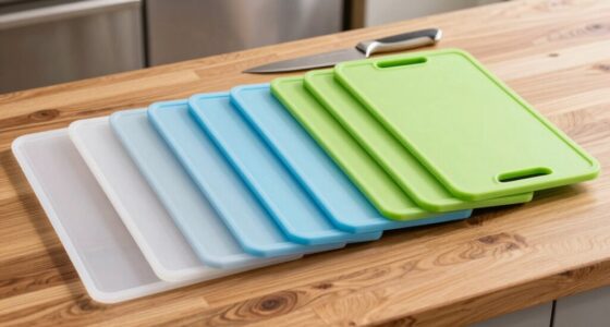 top plastic knife cutting boards